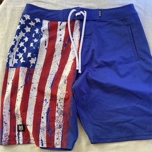 Men’s American Flag Board Shorts